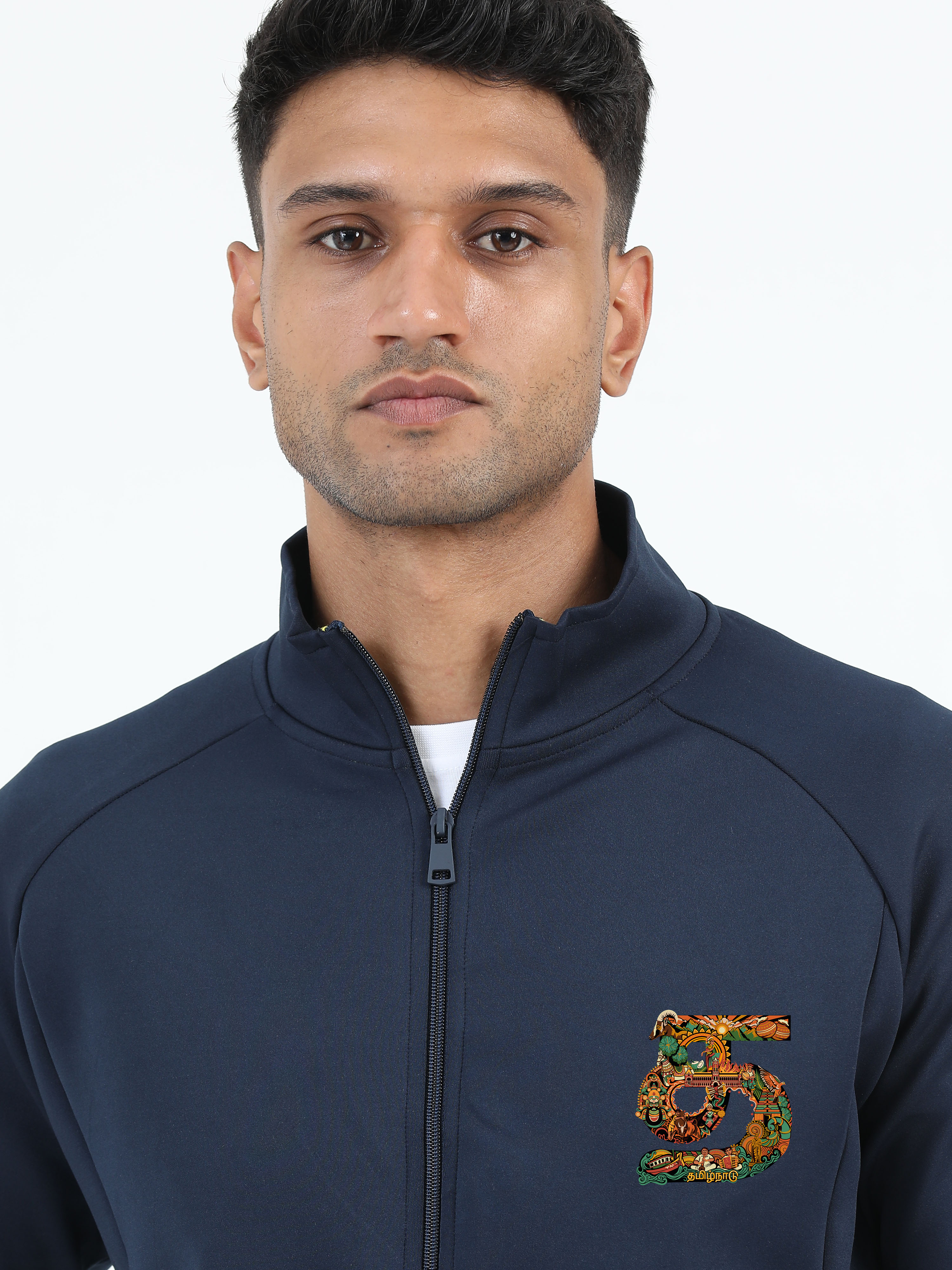Tamil Nadu Text Jetsetter Jacket